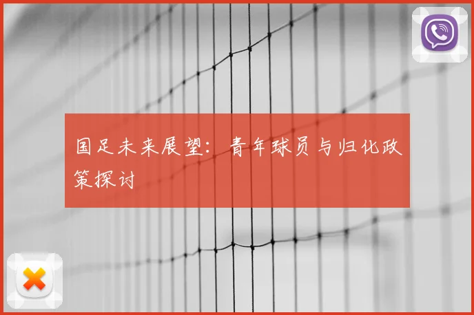 国足未来展望:青年球员与归化政策探讨